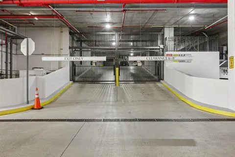 a view of car garage