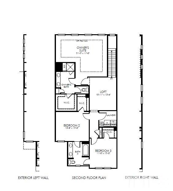 1023 Orchard Grass Road Durham, NC 27713 - Photo 3 of 7 a picture of a floor plan