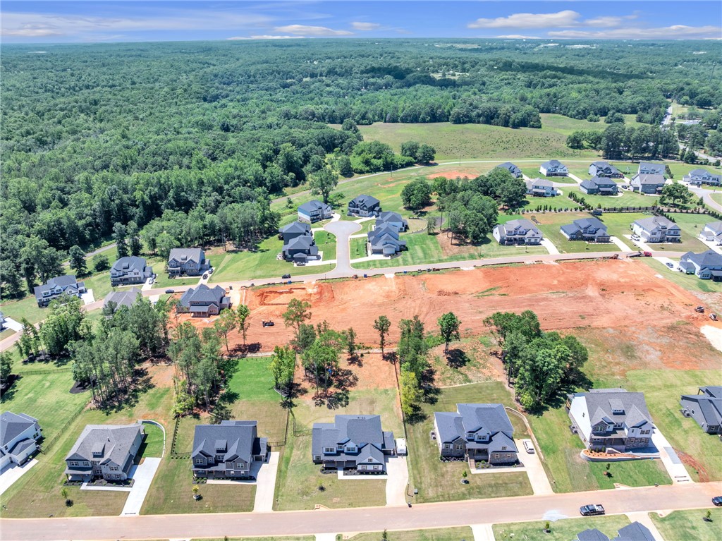 226 Holly Br Road Piedmont, SC 29673 - Photo 42 of 44 An aerial perspective reveals a developing neighborhood bordered by lush woodlands.