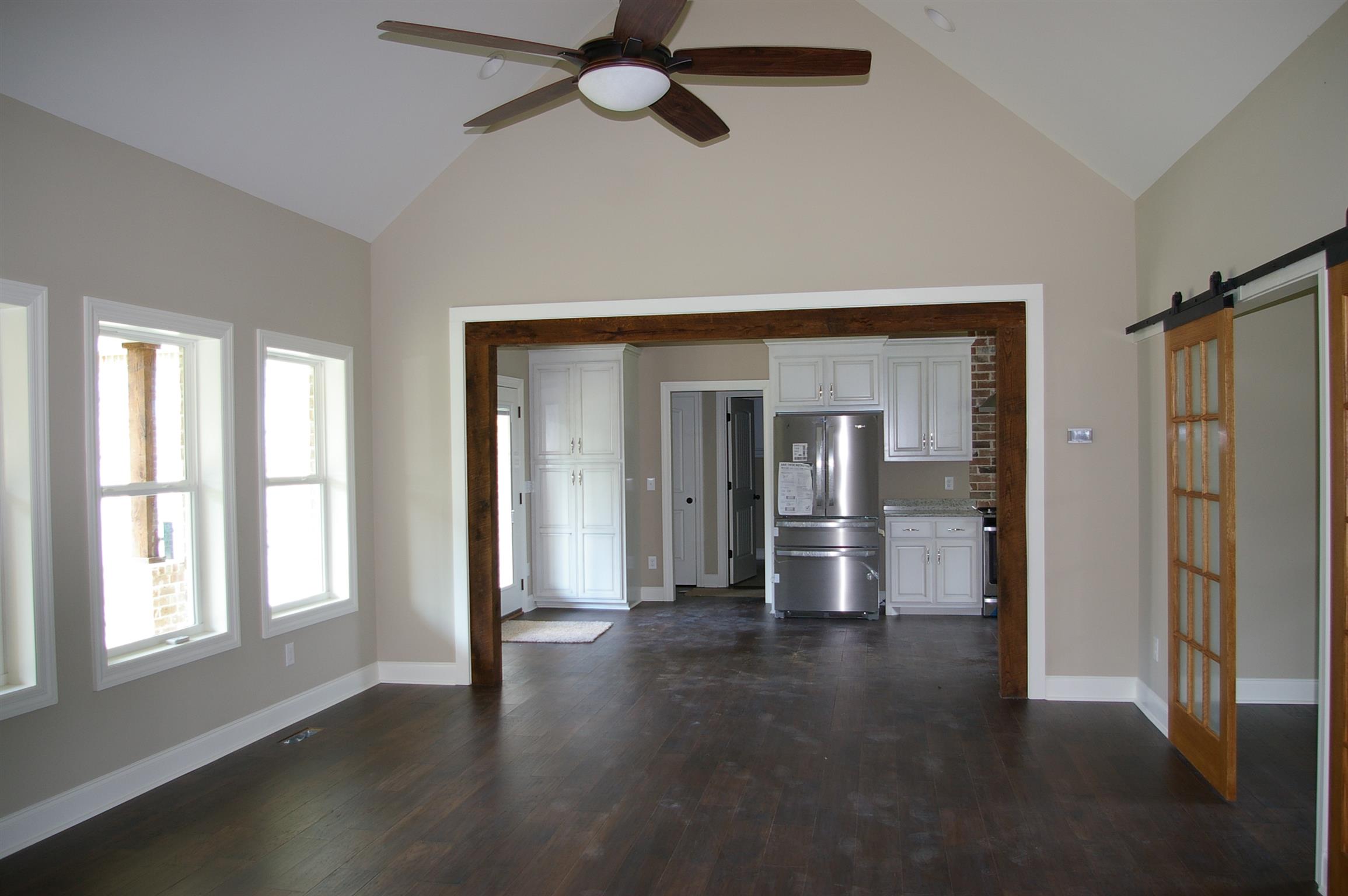 1 Sheltontown Road Manchester, TN 37355 - Photo 6 of 27 a view of empty room with wooden floor and fan