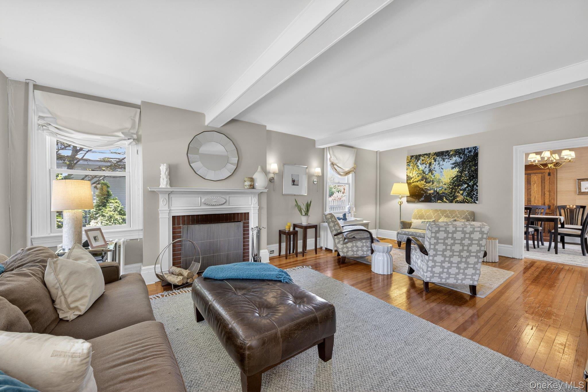 16 Chestnut Street Cold Spring, NY 10516 - Photo 8 of 50 The large living room can accommodate more than one seating area
