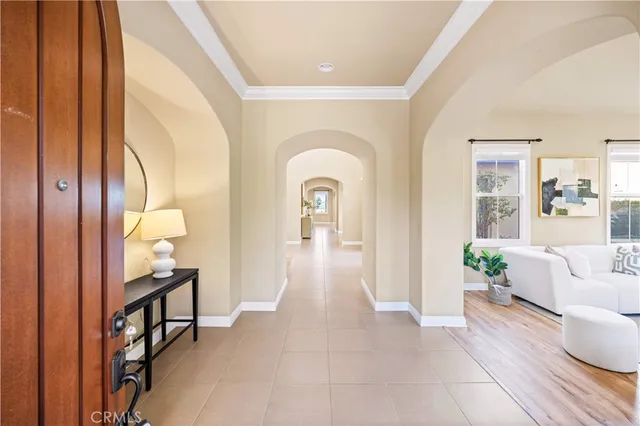 a view of an entryway with staircase