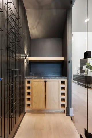 a view of front door