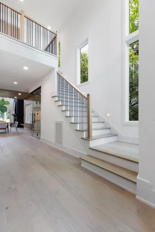 a view of entryway and hall