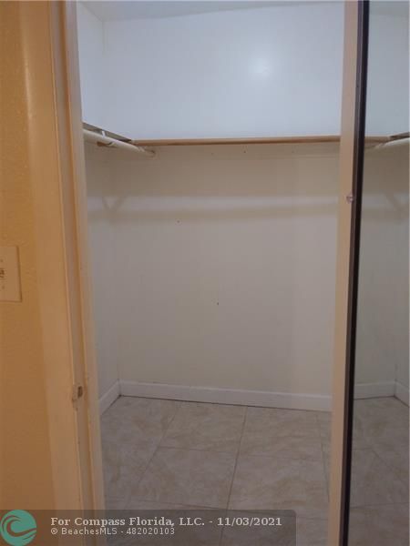 6501 Winfield Boulevard, Unit A11A Margate, FL 33063 - Photo 7 of 10 a close view of closet