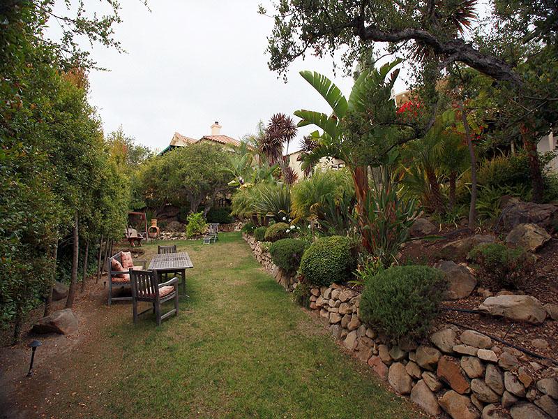 16 Rubio Road Santa Barbara, CA 93103 - Photo 13 of 23 a view of a backyard with sitting area