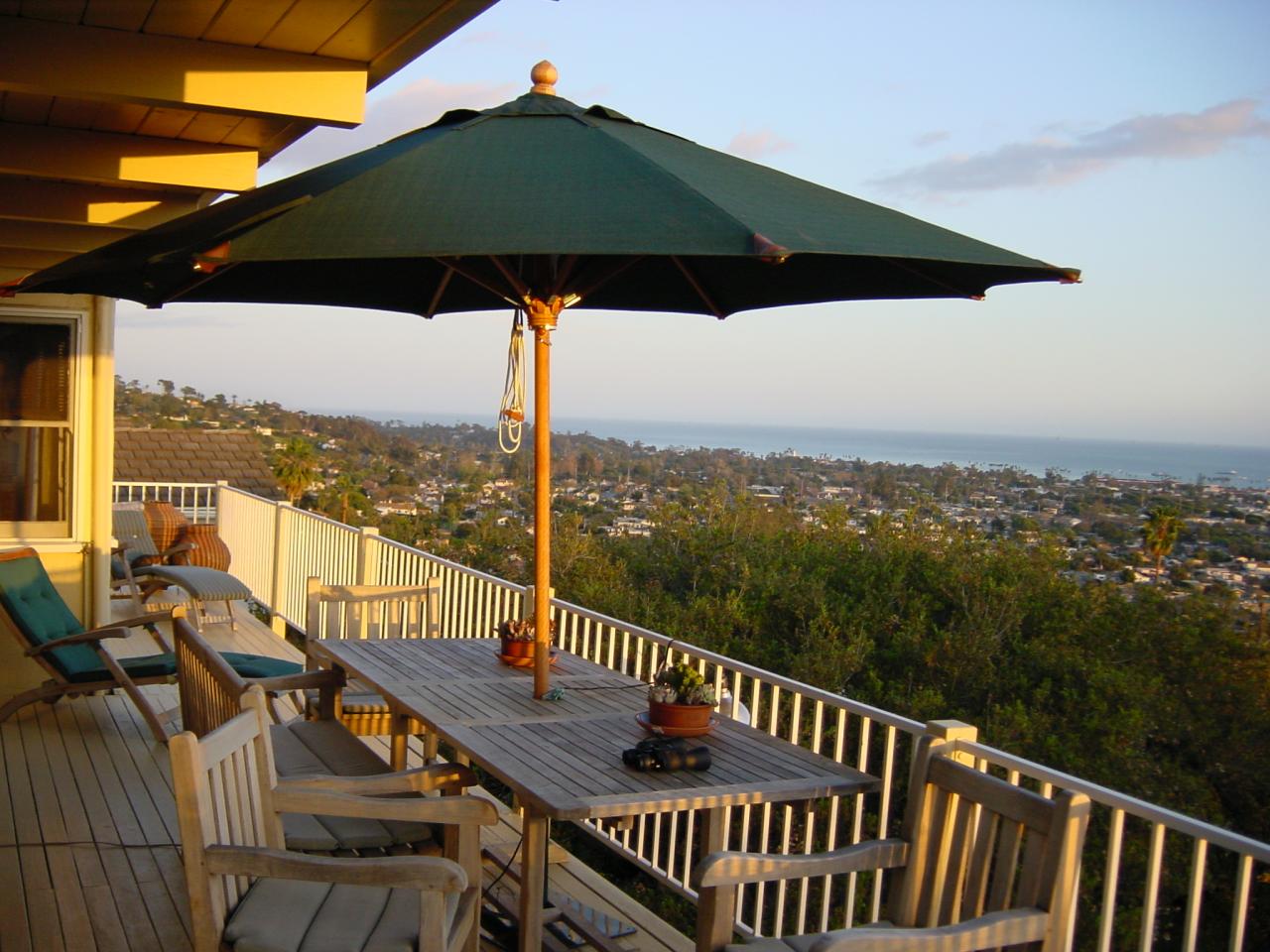 16 Rubio Road Santa Barbara, CA 93103 - Photo 20 of 23 an outdoor view of sitting space and deck