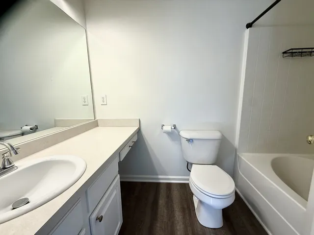 a bathroom with a sink and a toilet