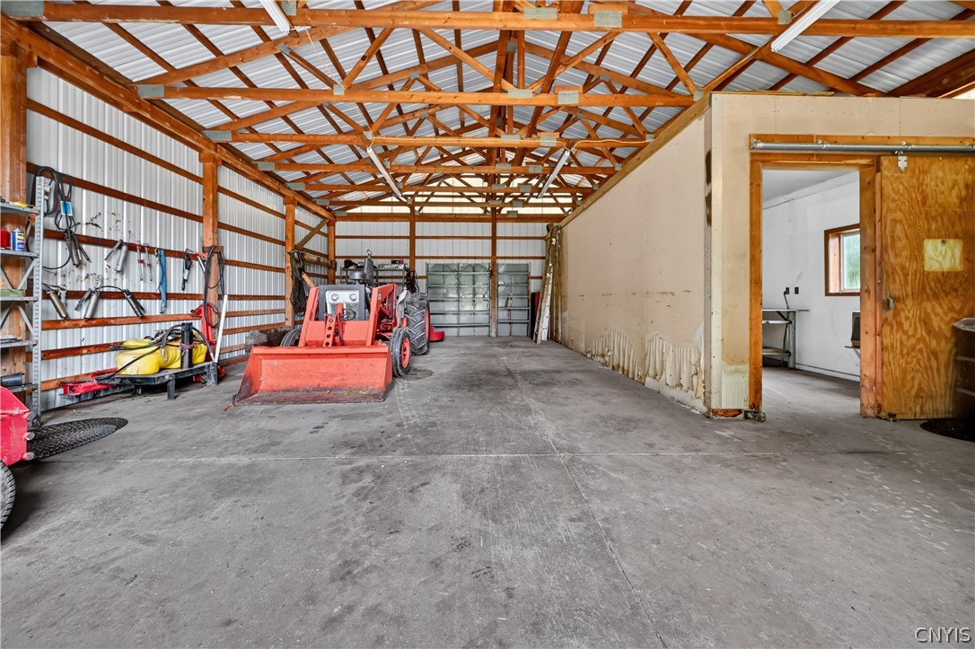 3671 County Rte 4 Scriba, NY 13126 - Photo 33 of 46 Interior of Pole Barn