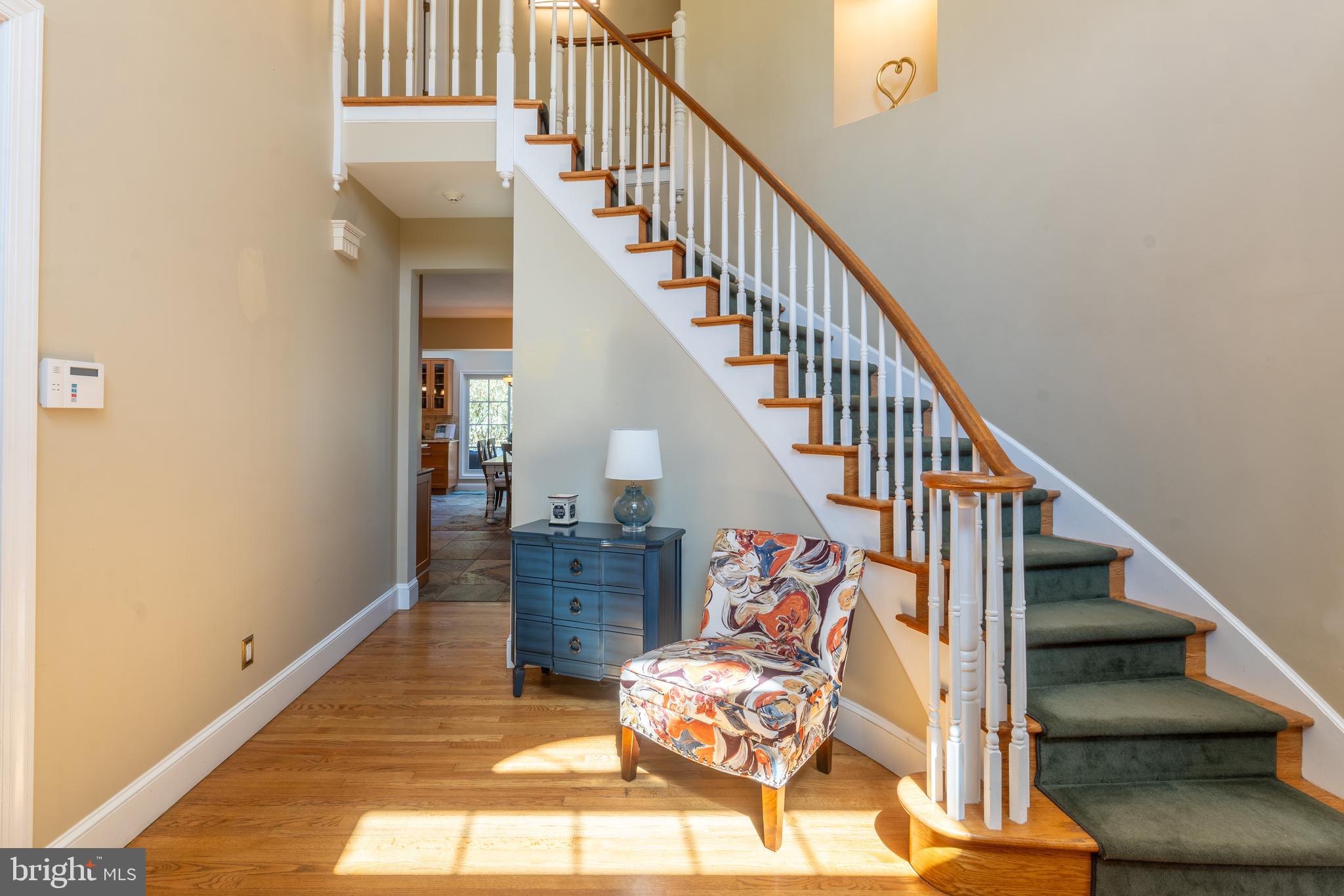 925 Morgan Road Jenkintown, PA 19046 - Photo 7 of 83 a view of entryway and hall with wooden floor