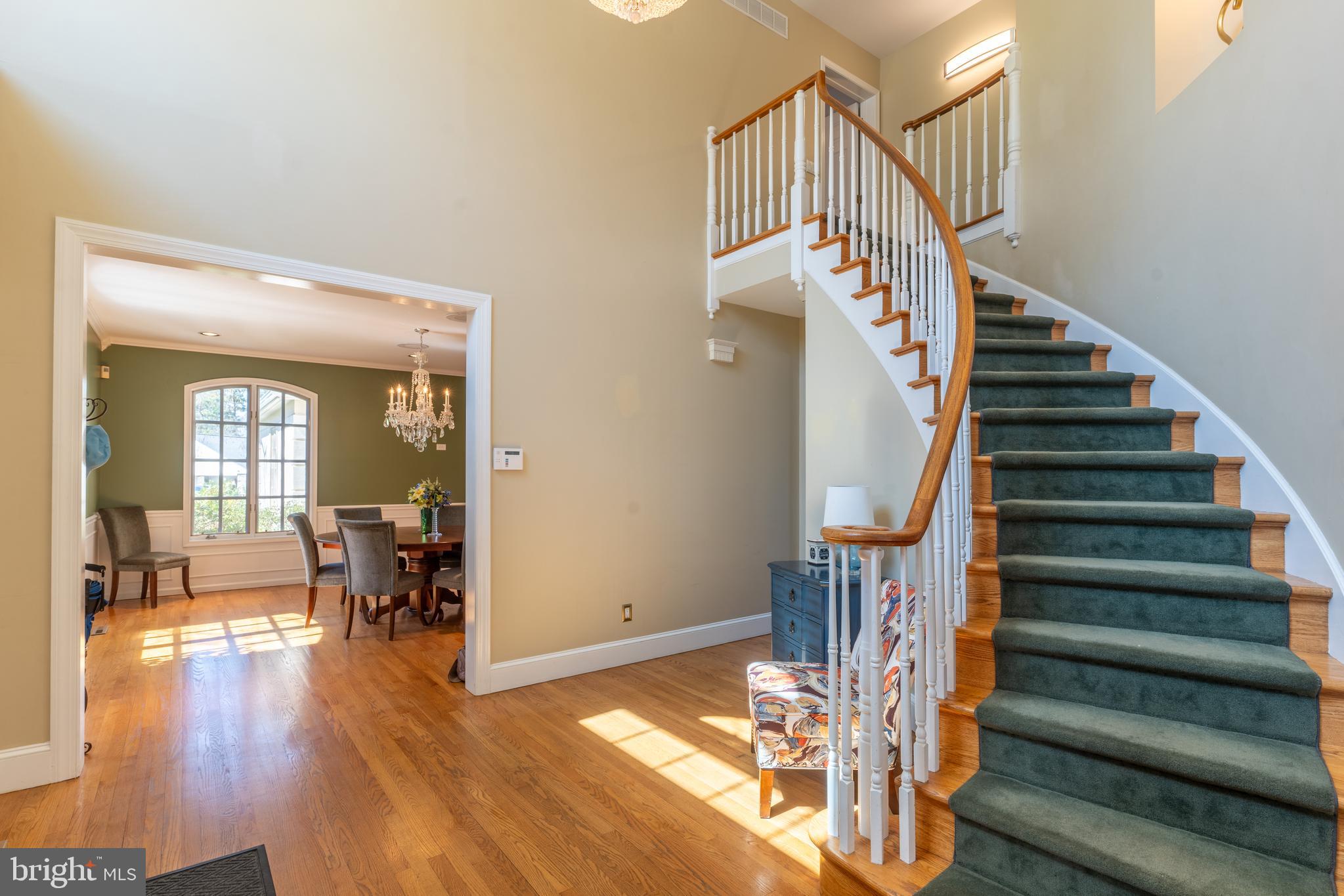 925 Morgan Road Jenkintown, PA 19046 - Photo 9 of 83 a view of entryway and hall with wooden floor