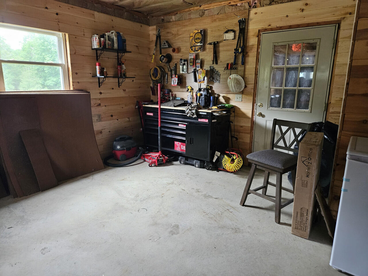 1738 Exeter Road Exeter, ME 04435 - Photo 34 of 44 Garage Back Left Storage