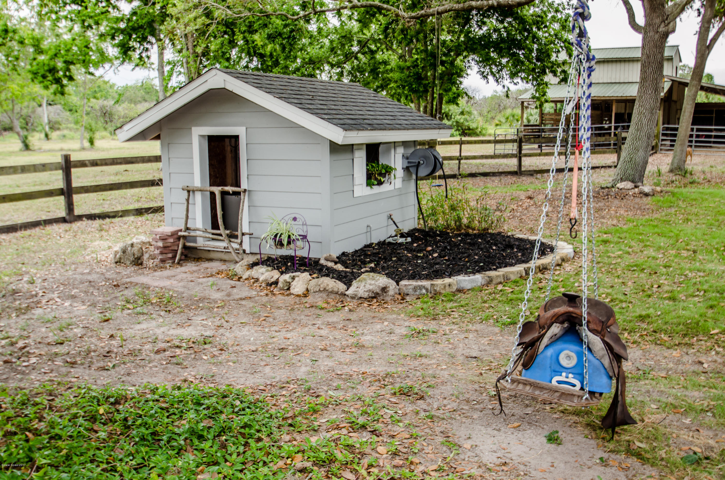 3100 Davis Road Mims, FL 32754 - Photo 28 of 54 Back Yard View 2