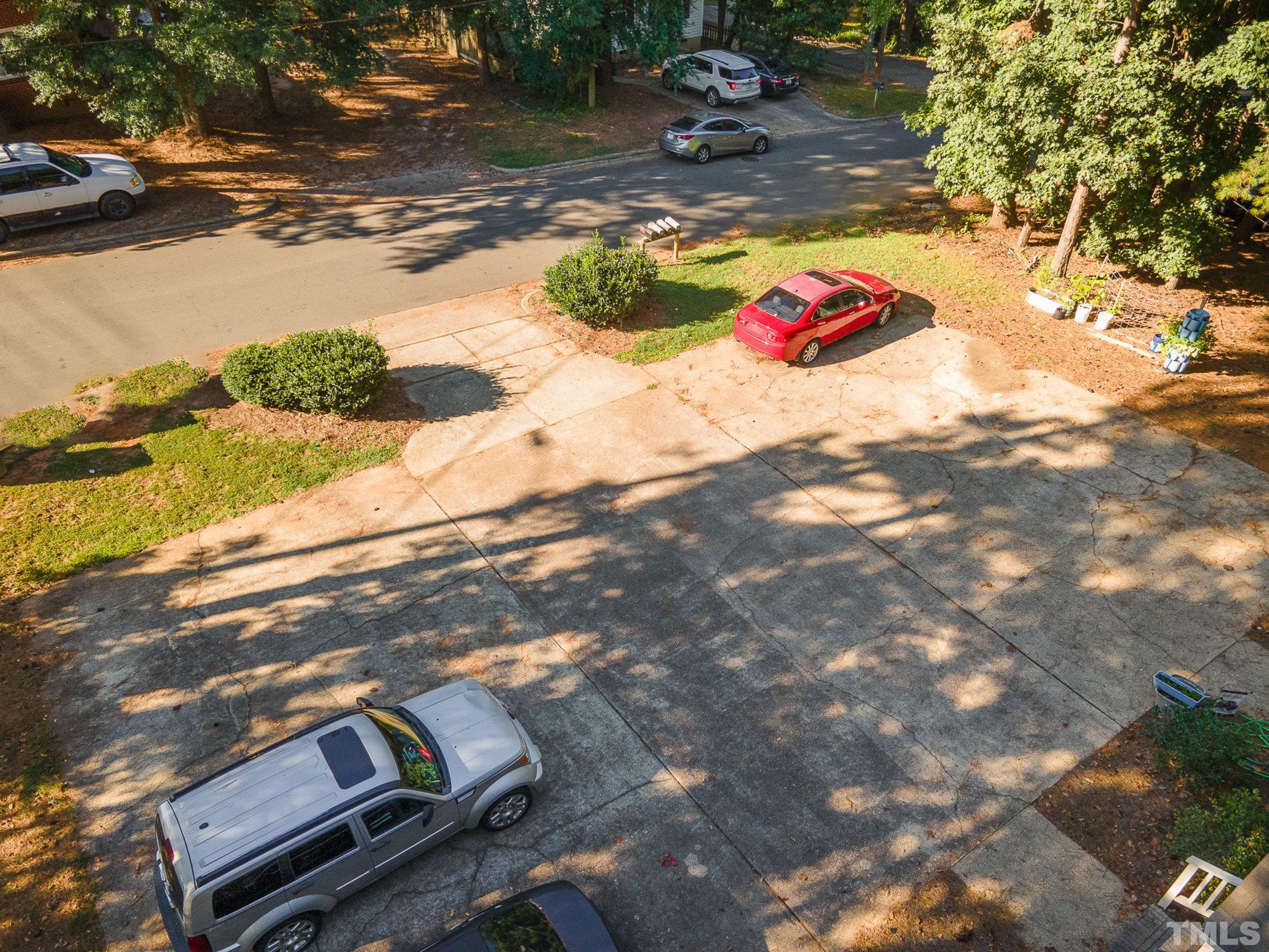 3700 Greenleaf Street Raleigh, NC 27606 - Photo 11 of 13 a view of a backyard of a house