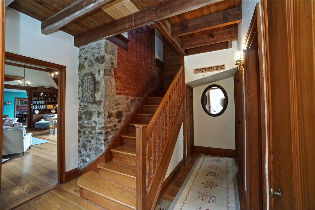 216 Highland Drive Jamestown, RI 02835 - Photo 26 of 39 Staircase to the second level!