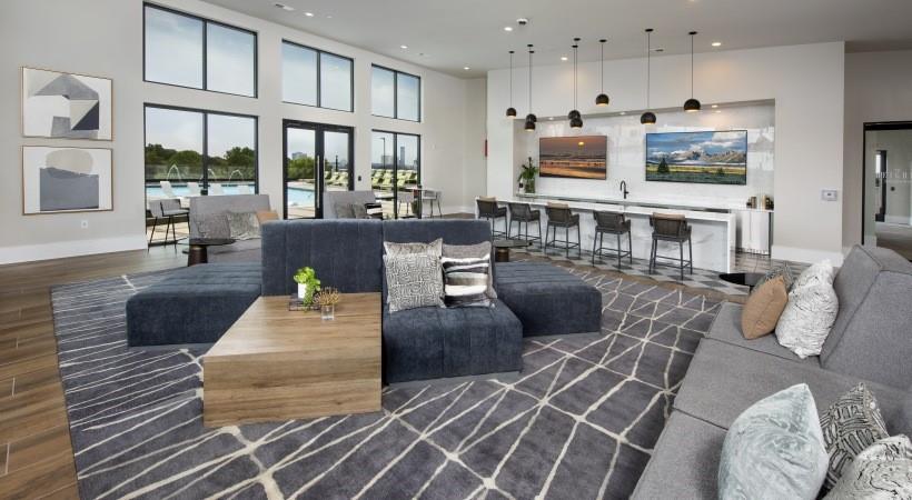 2180 Shadowood Parkway, Unit 434 Atlanta, GA 30339 - Photo 19 of 28 a living room with furniture fireplace and wooden floor