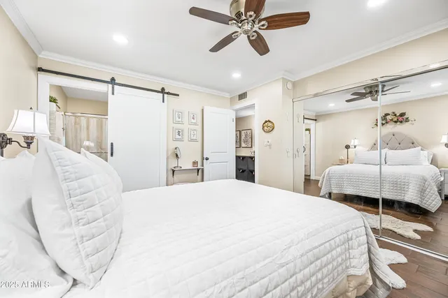 a kitchen with a stove and cabinets