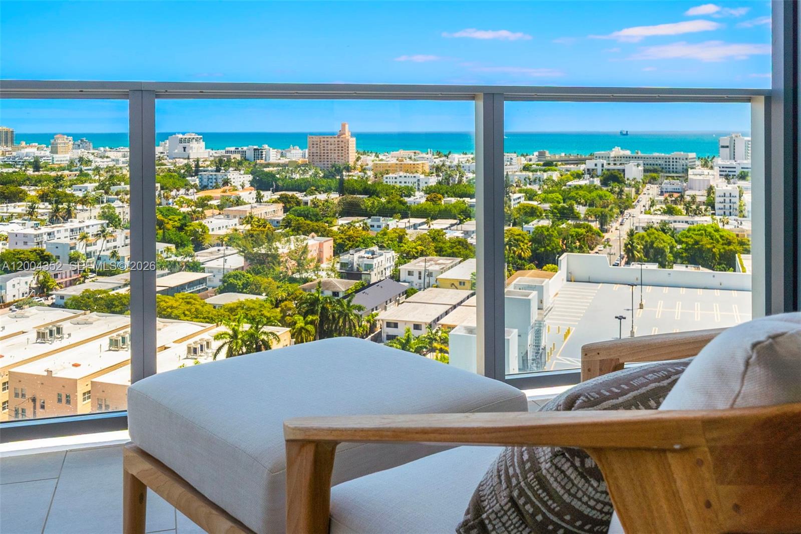 500 Alton Road, Unit 1707 Miami Beach, FL 33139 - Photo 15 of 52 a view of a living room and window