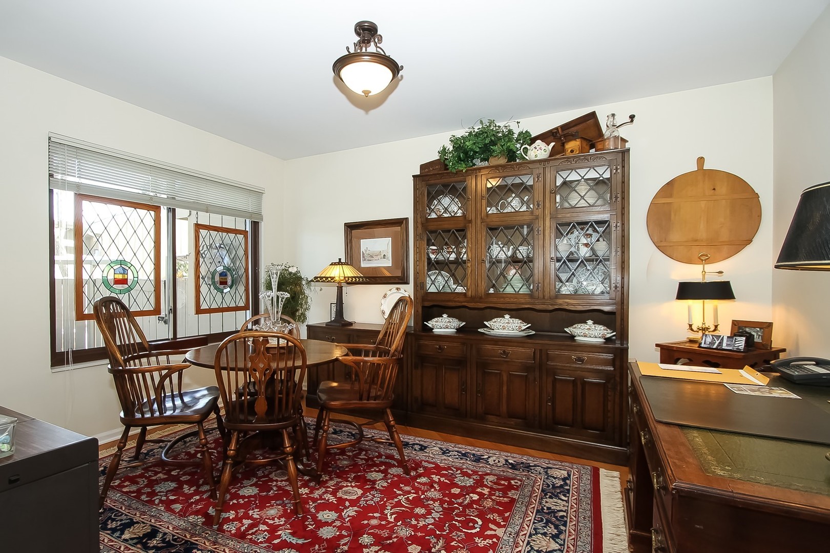 842 Oak Hill Road Lake Barrington, IL 60010 - Photo 11 of 36 a view of a dining room with furniture window and outside view