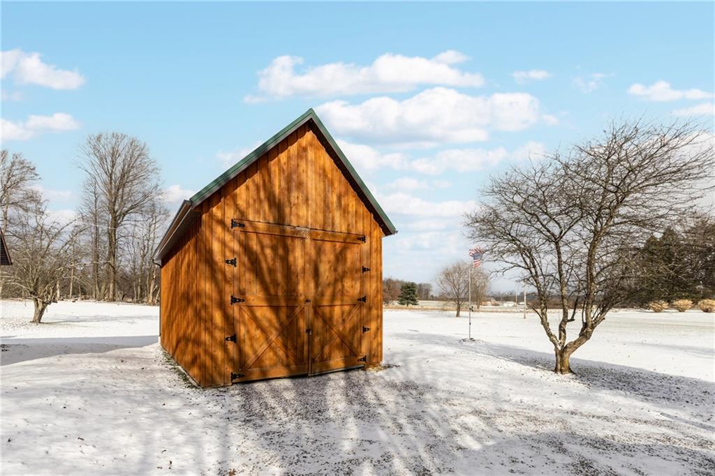 828 Clintonville Road Mercer, PA 16137 - Photo 25 of 49 Pole Barn next to garage