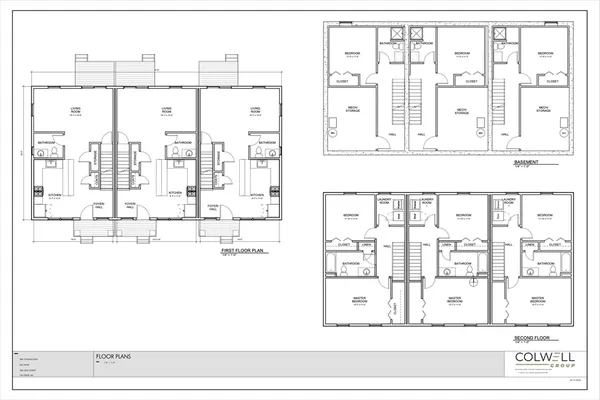 a black and white photo of a living room