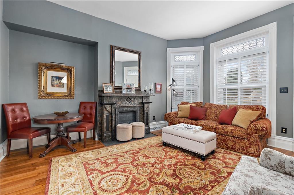 1000 River Road Beaver, PA 15009 - Photo 4 of 25 a living room with furniture and a fireplace