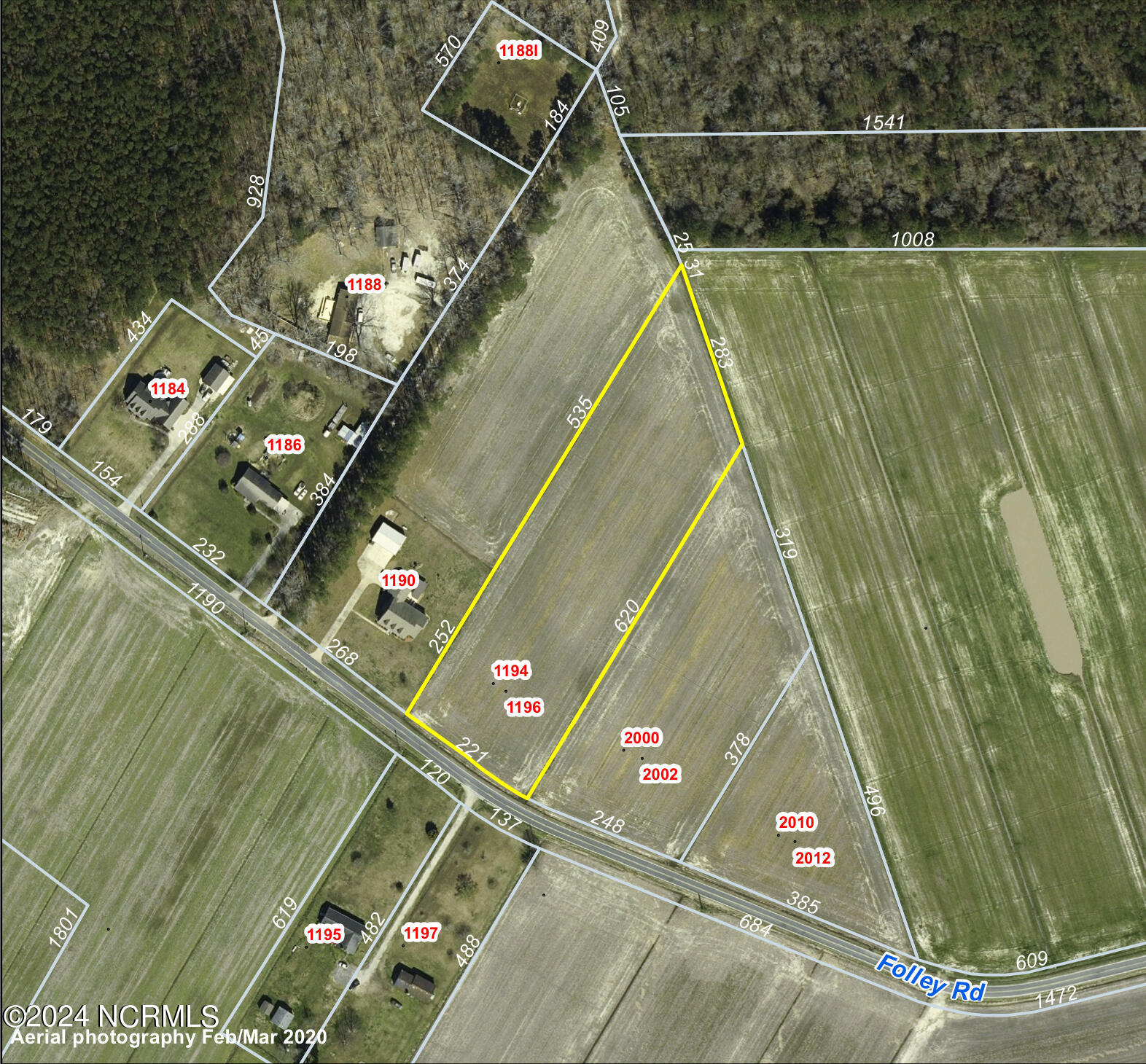 1 Folley Road Elizabeth City, NC 27909 - Photo 8 of 8 aerial_8931 681620