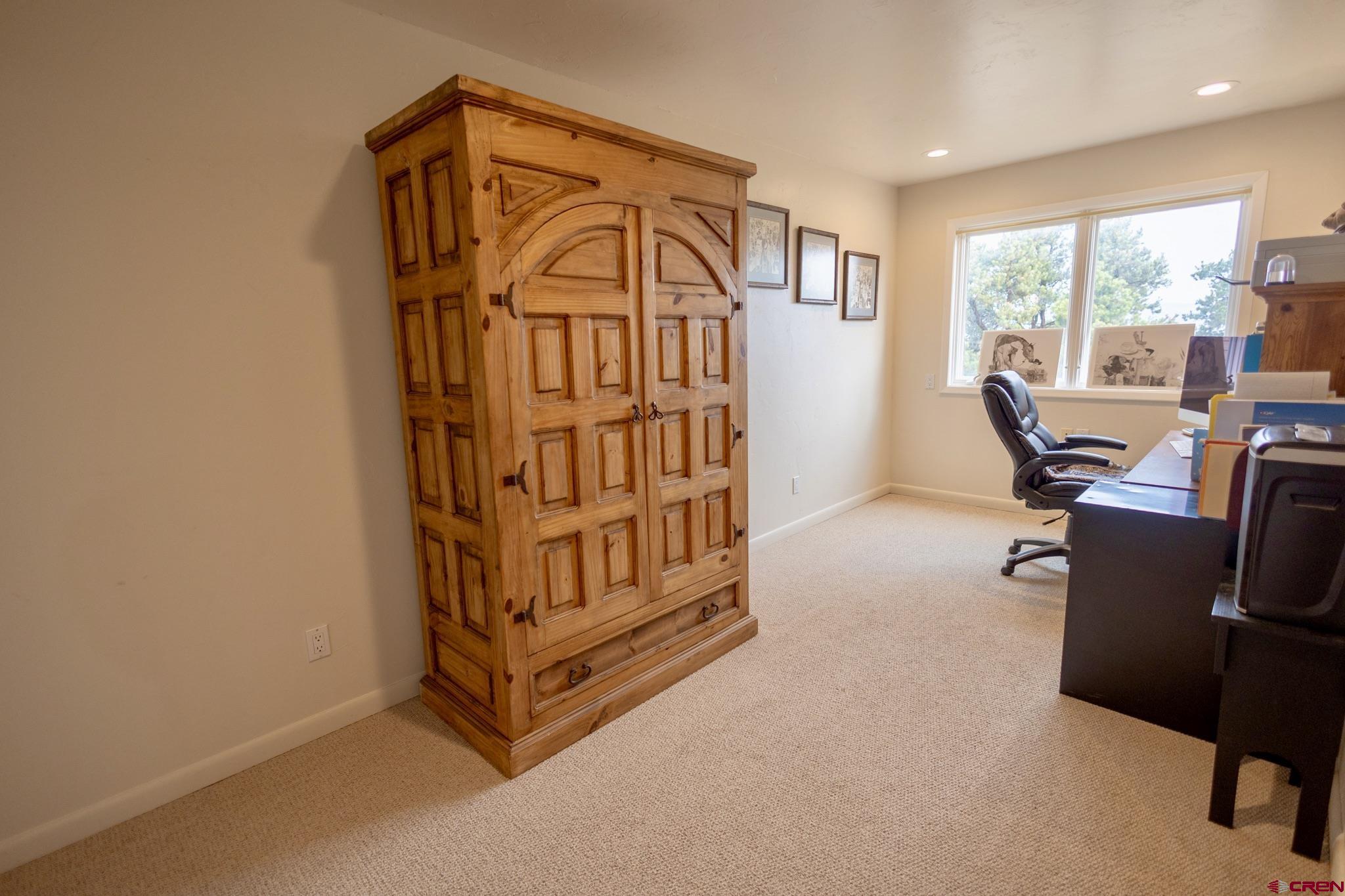 1253 3350th Road Crawford, CO 81415 - Photo 18 of 41 a view of an entryway with workspace