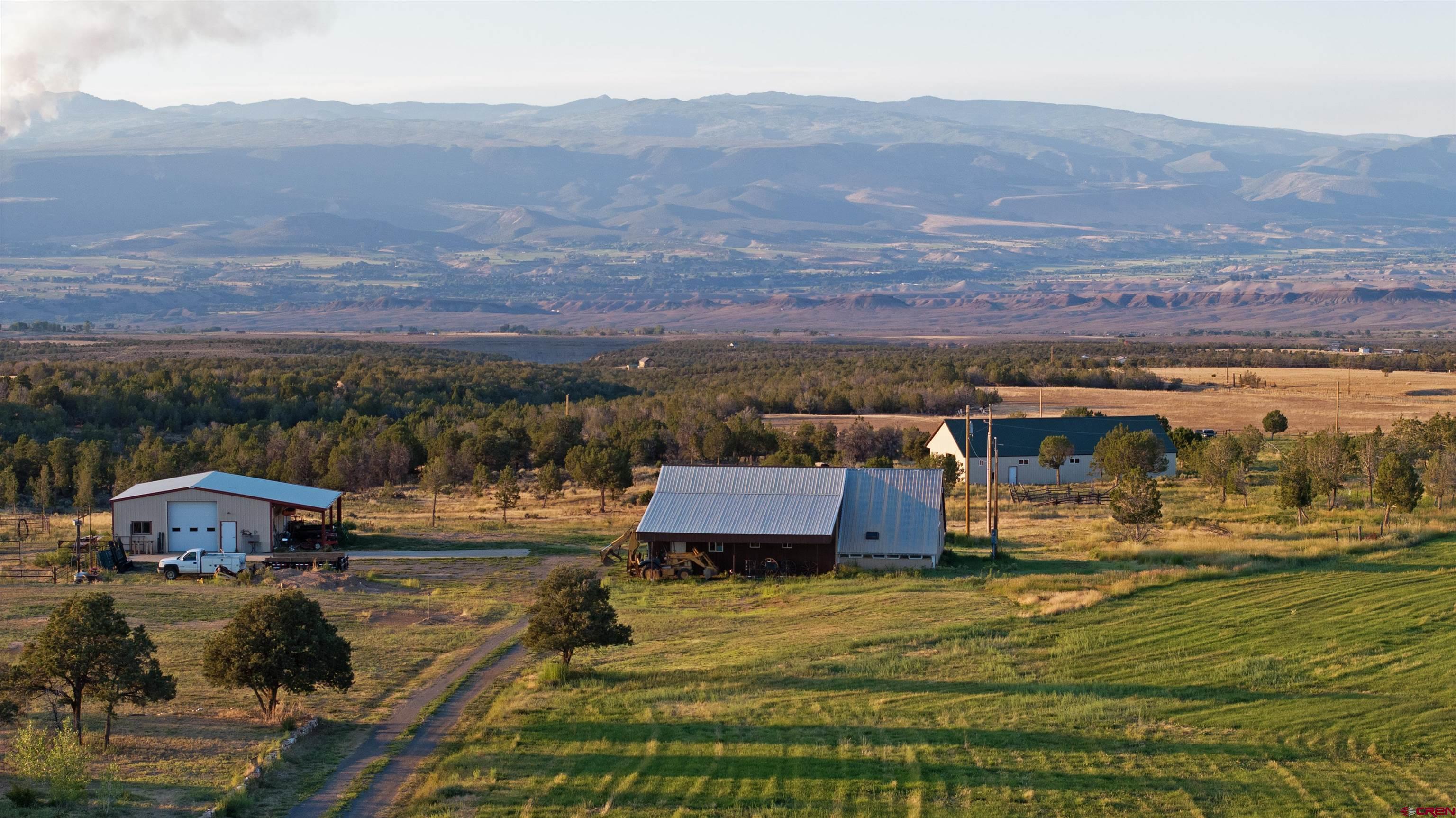 1253 3350th Road Crawford, CO 81415 - Photo 7 of 41 an aerial view of a house with a yard