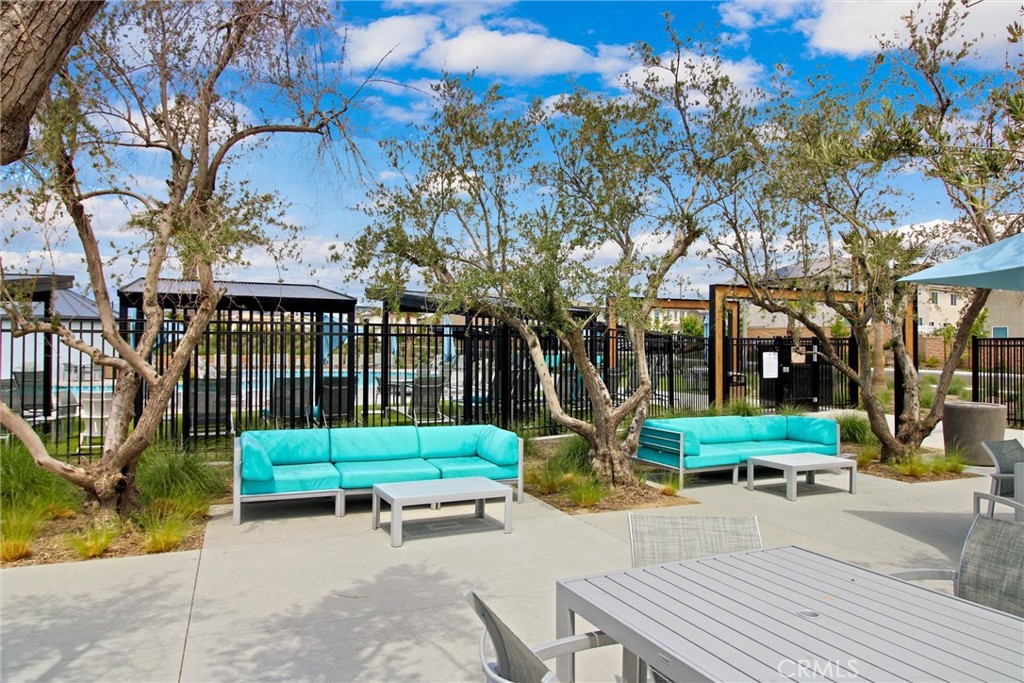 2497 Gunner Ridge Way Rialto, CA 92377 - Photo 46 of 49 a garden view with a seating space