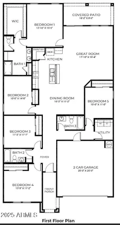 $442,990 | 5727 East Freesia Lane, San Tan Valley, AZ 85140