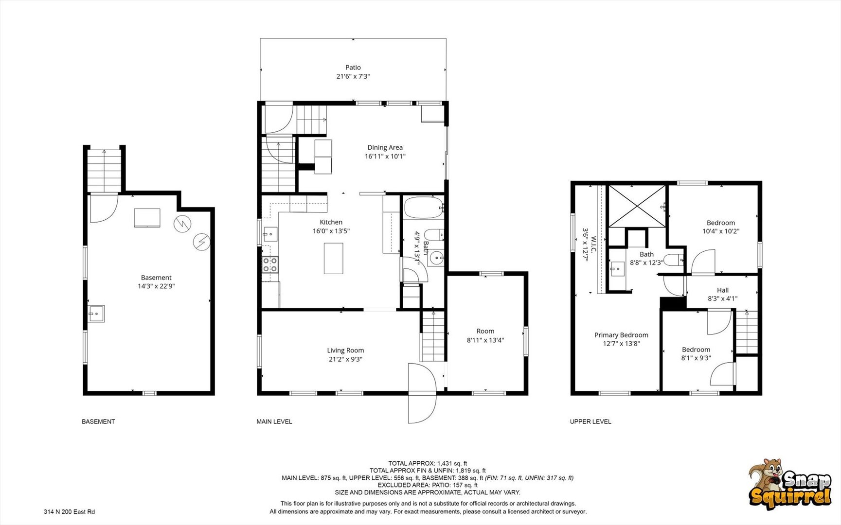 314 North 200 East Road Loda, IL 60948 - Photo 28 of 28 a picture of a floor plan