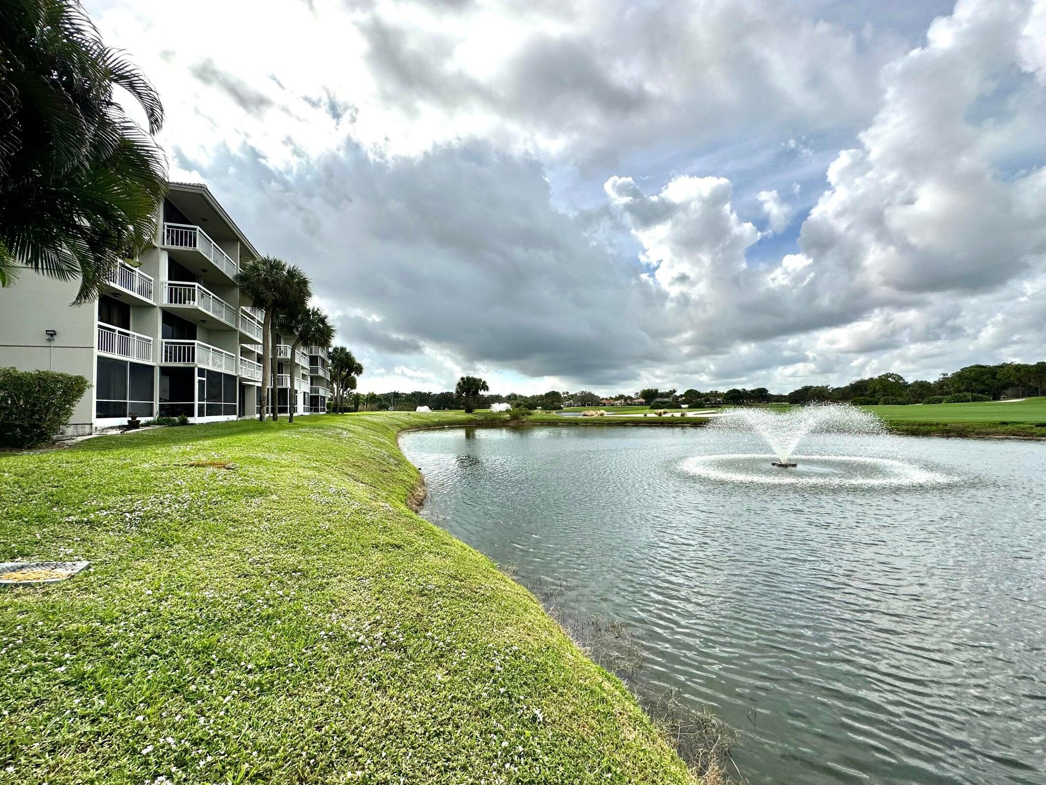 3525 Village Boulevard, Unit 401 West Palm Beach, FL 33409 - Photo 6 of 23 a view of a lake view