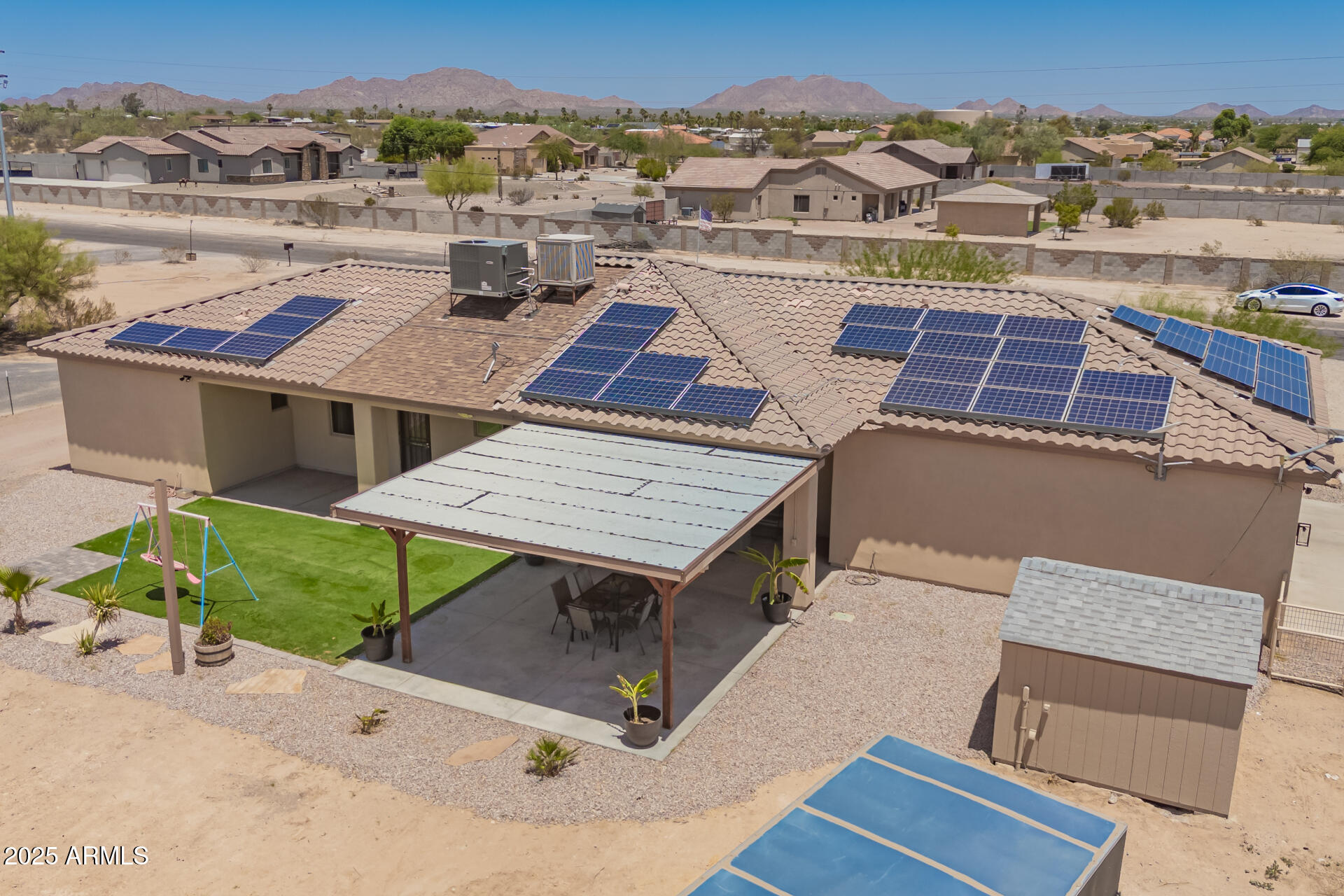 9858 North Faldale Road Casa Grande, AZ 85122 - Photo 14 of 47 13 - Faldale Drone