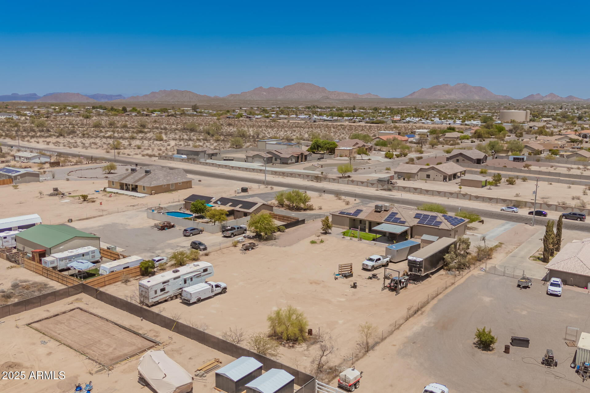 9858 North Faldale Road Casa Grande, AZ 85122 - Photo 43 of 47 08 - Faldale Drone