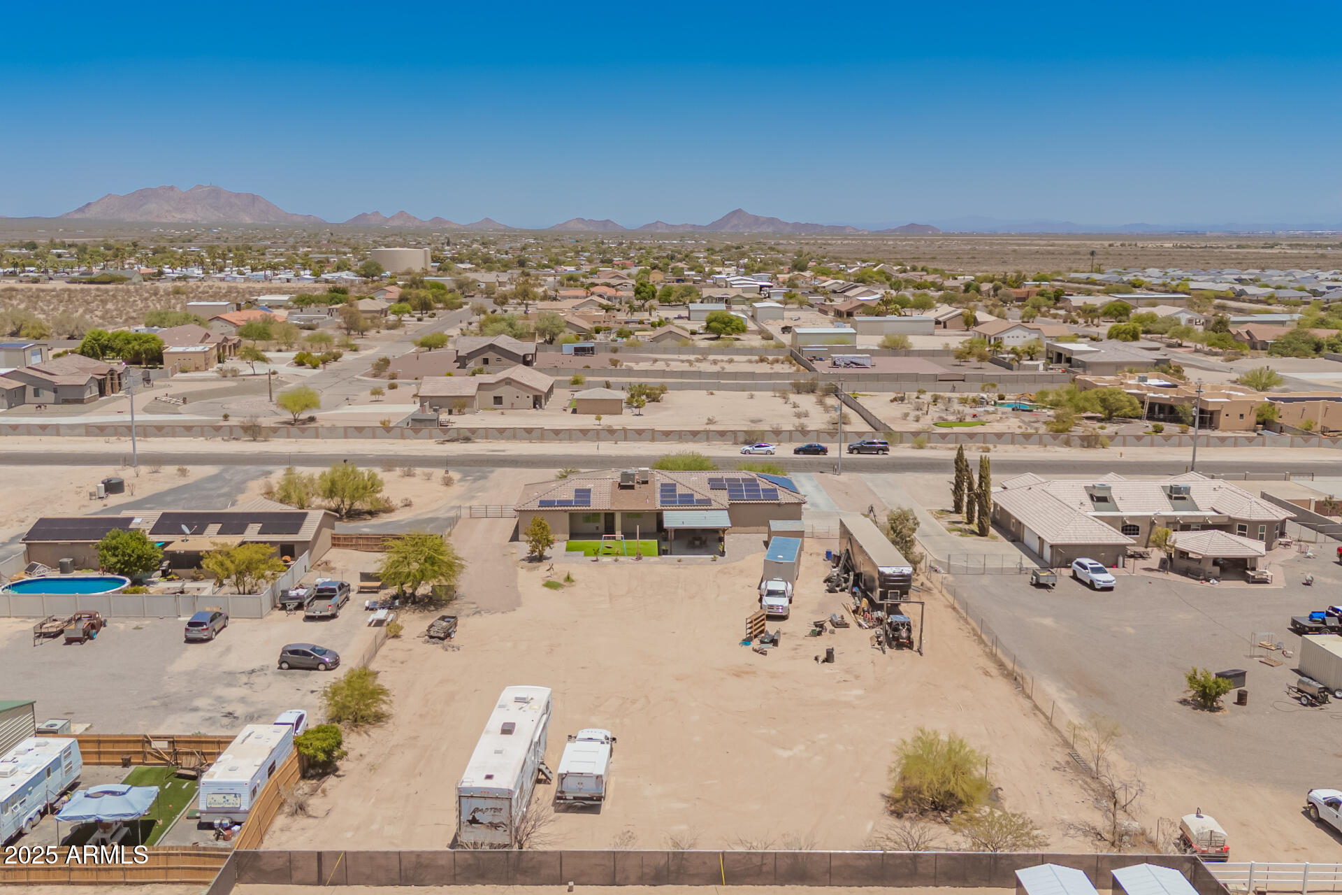 9858 North Faldale Road Casa Grande, AZ 85122 - Photo 44 of 47 09 - Faldale Drone