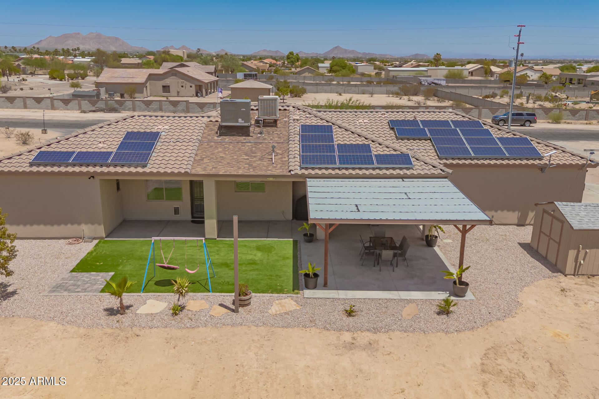 9858 North Faldale Road Casa Grande, AZ 85122 - Photo 47 of 47 12 - Faldale Drone