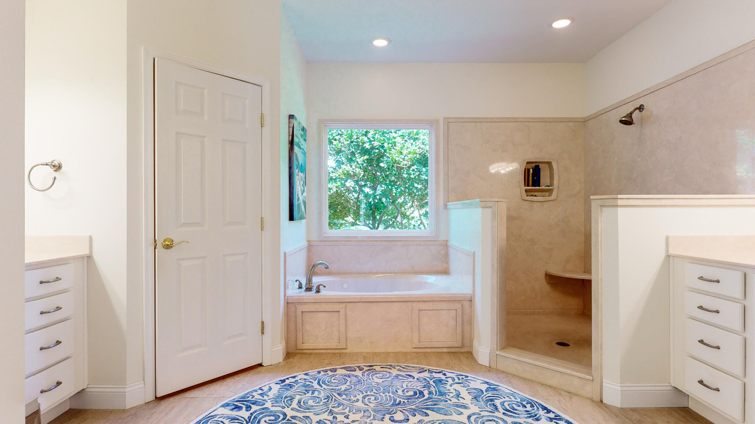 83 Launch Road DeFuniak Springs, FL 32433 - Photo 28 of 62 a bathroom with a bathtub and a shower