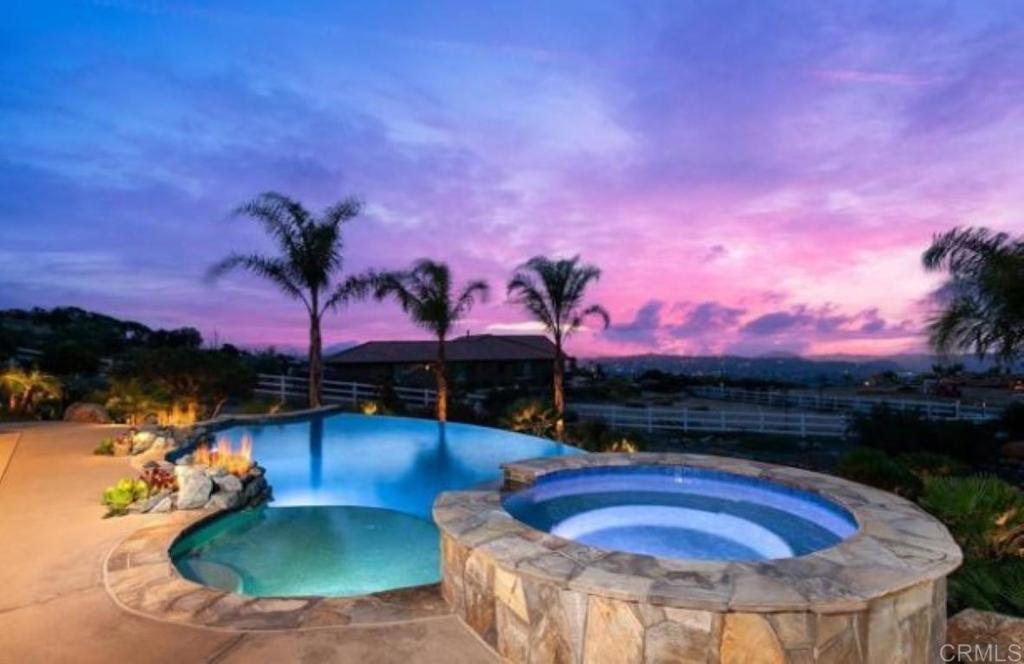 2893 Overland Passage Alpine, CA 91901 - Photo 40 of 51 a swimming pool with outdoor seating