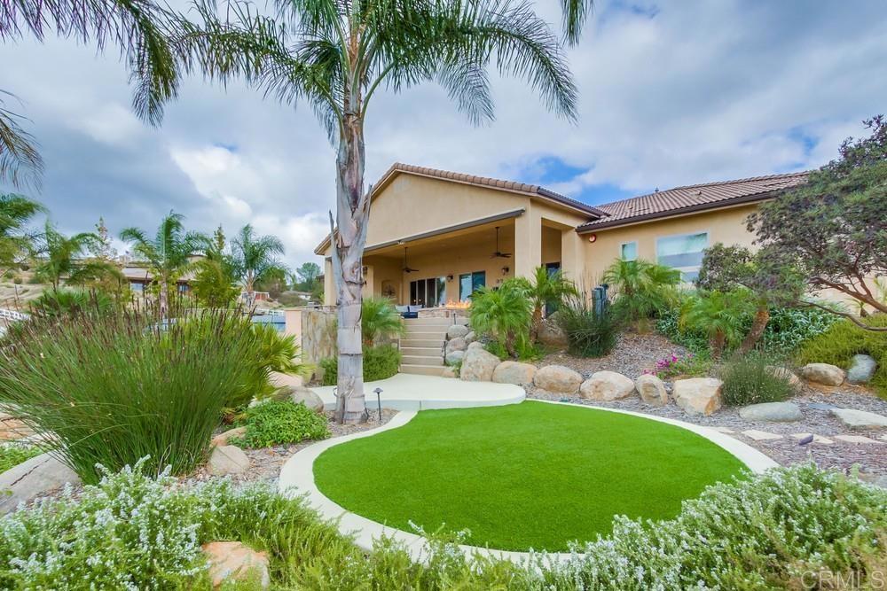 2893 Overland Passage Alpine, CA 91901 - Photo 50 of 51 a view of a backyard with a garden