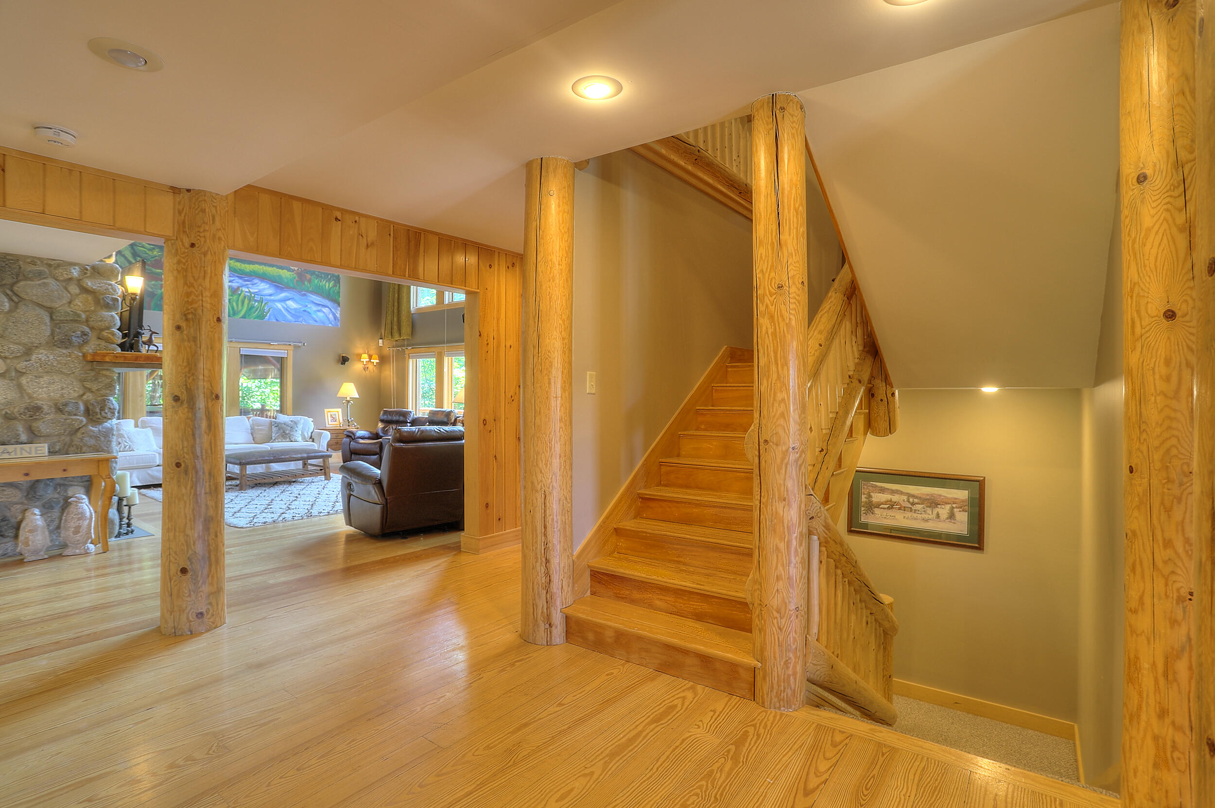 2783 Adams Mountain Road Kingfield, ME 04947 - Photo 30 of 73 18 AMR 2783 STAIRCASE