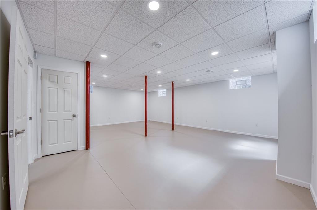 201 Magill Road Zelienople, PA 16063 - Photo 34 of 46 Finished game room! Perfect space for extra lounging and gaming space