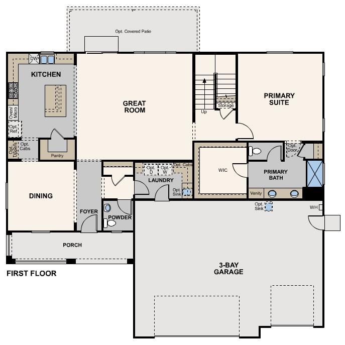 13210 Ridgewood Way Chowchilla, CA 93610 - Photo 3 of 4 13210 Ridgewood Way, First Floor, Floor Plan