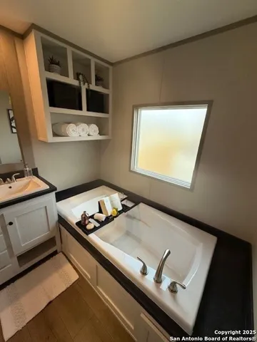 a room with storage and utility