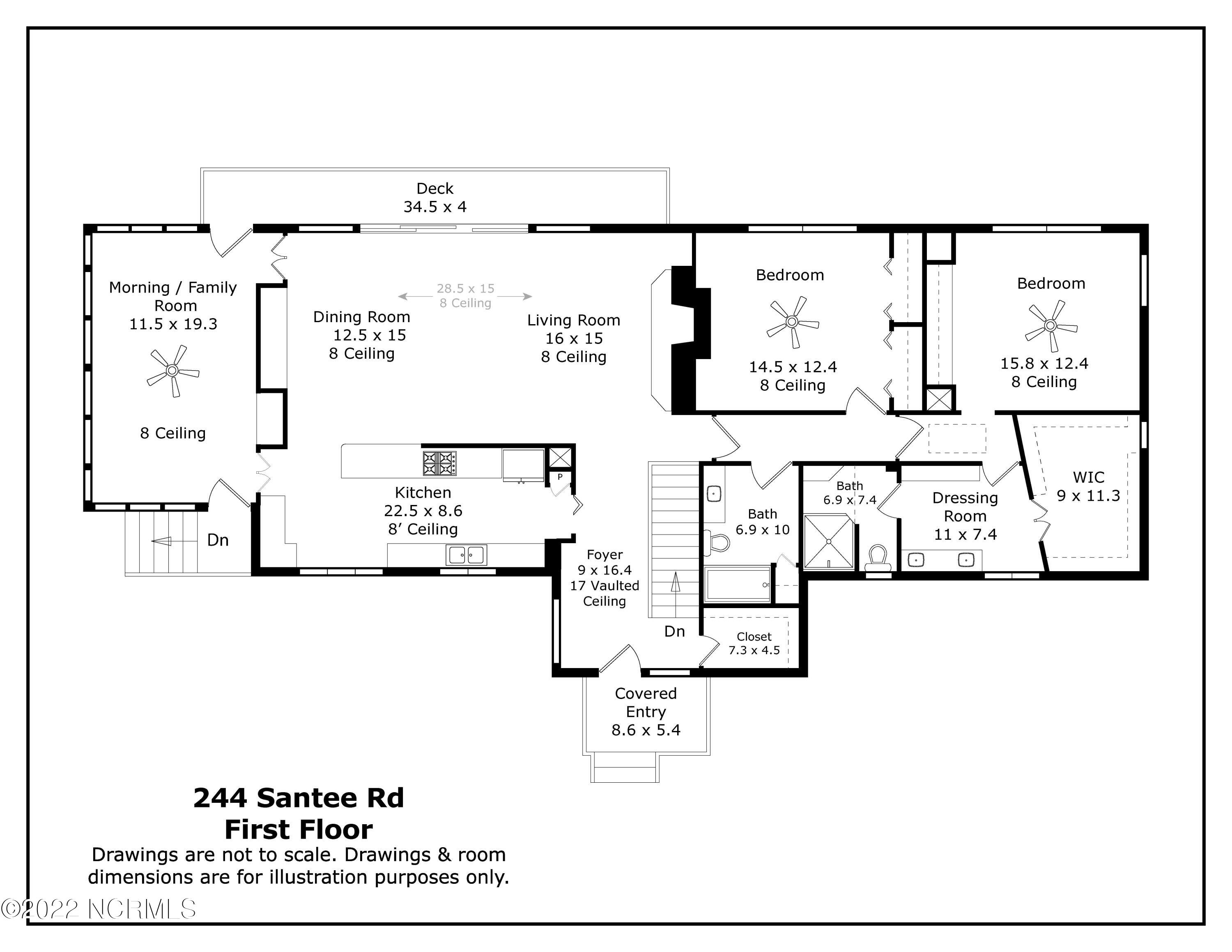 244 Santee Road Carthage, NC 28327 - Photo 67 of 68 244 Santee Rd_First Floor (2)
