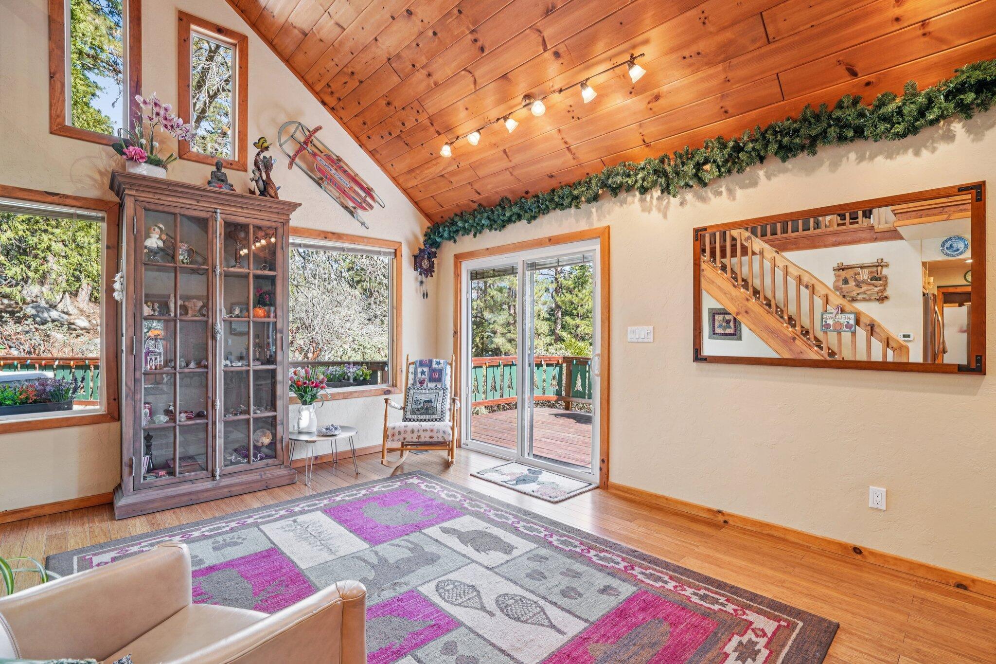 25361 Skyline Way Idyllwild, CA 92549 - Photo 5 of 42 a bedroom with furniture and a window