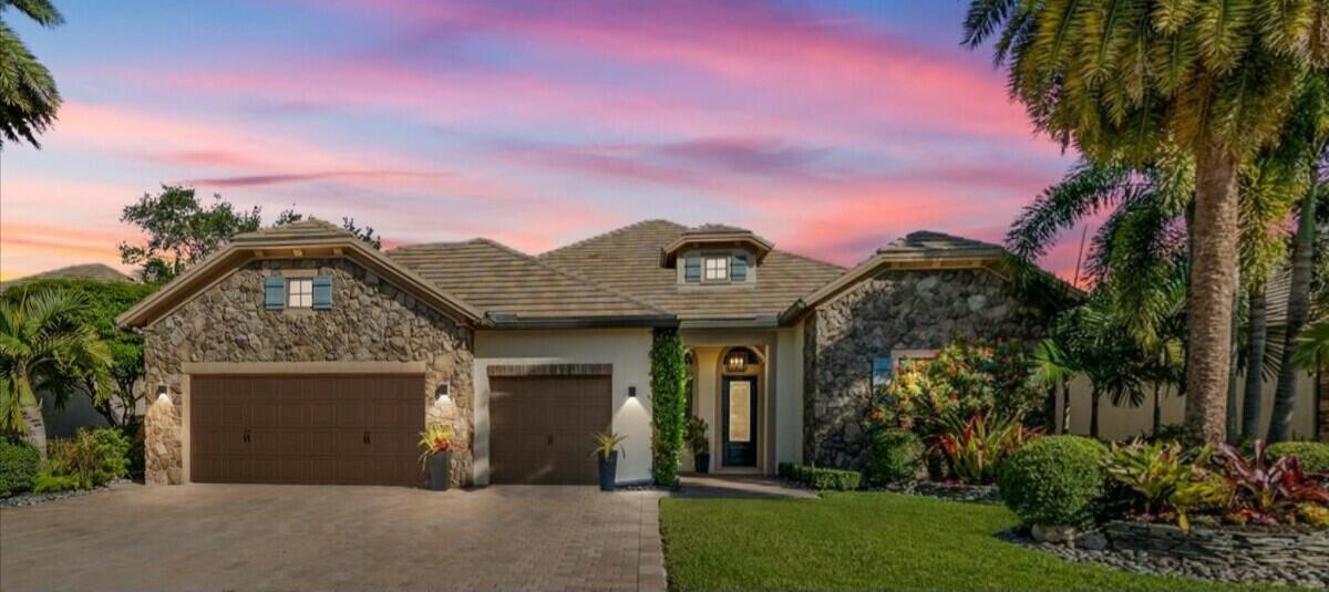 10895 Pisa Road Wellington, FL 33414 - Photo 4 of 50 front night