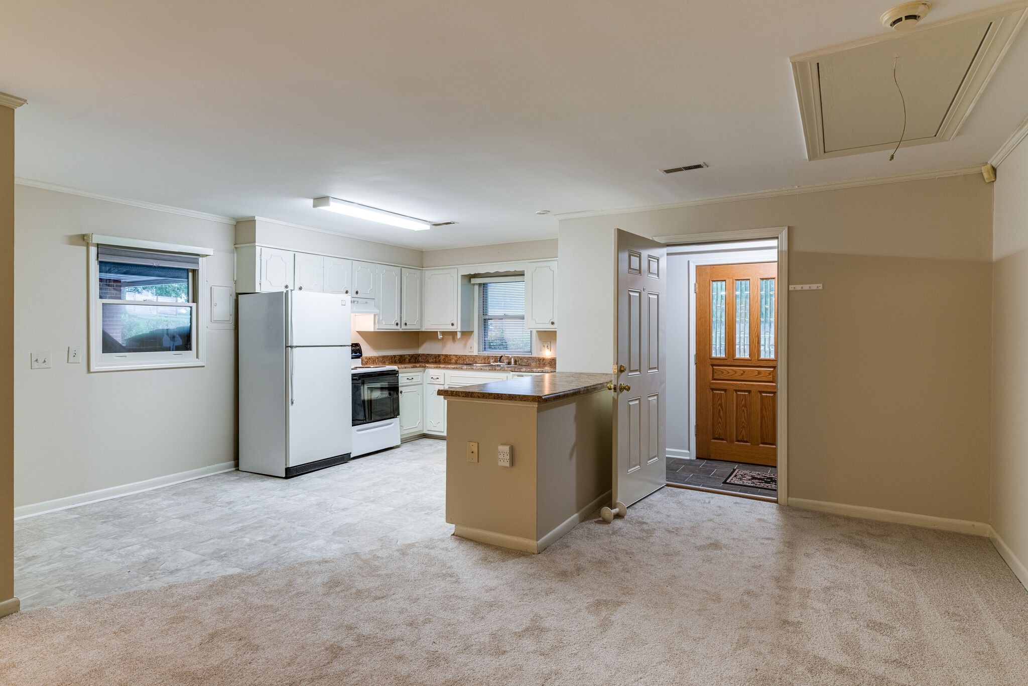 808 Nesbitt Lane Madison, TN 37115 - Photo 23 of 38 a view kitchen with refrigerator and windows