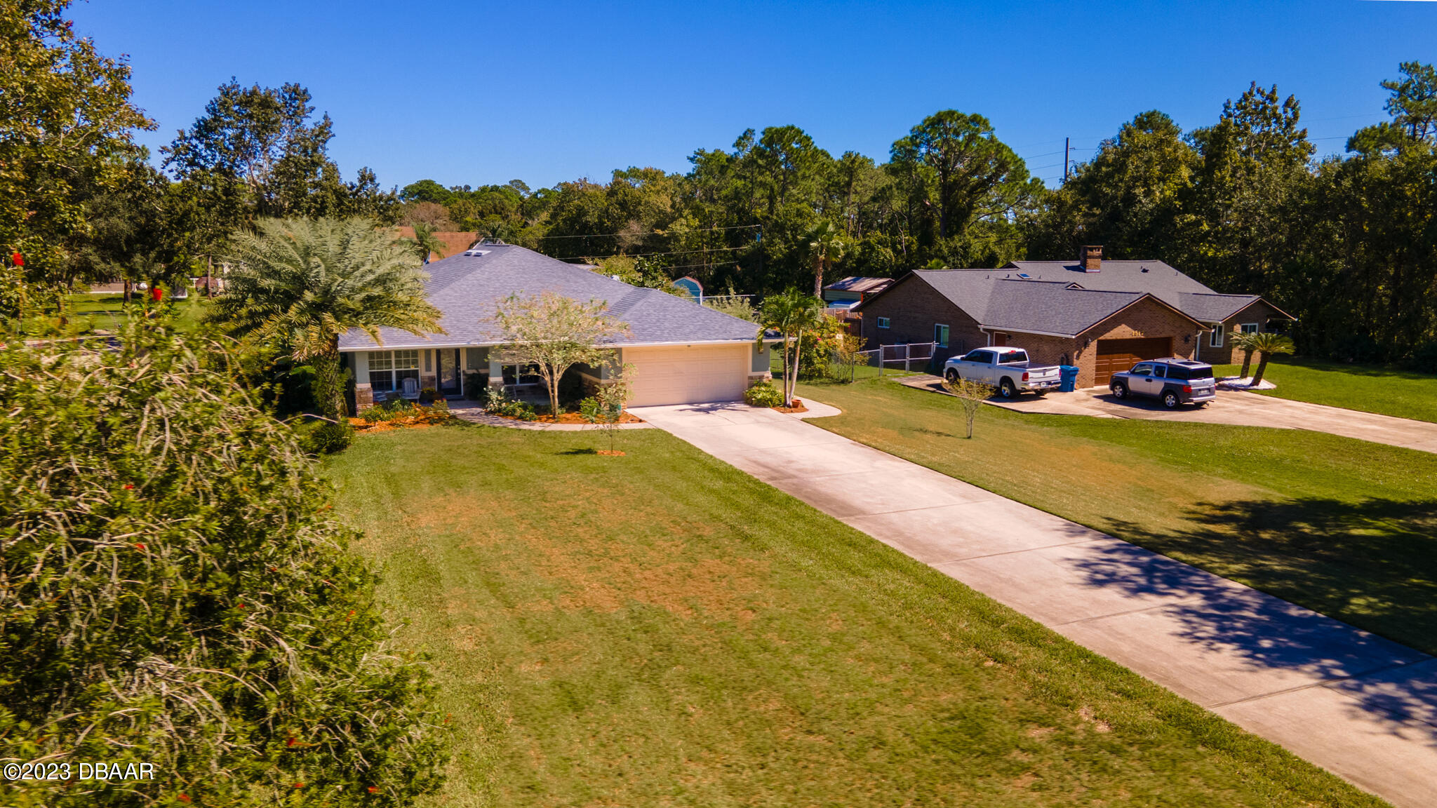 1815 Air Park Road Edgewater, FL 32132 - Photo 51 of 55 Drone front 3