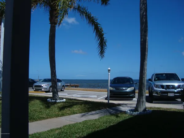 a view of a terrace with skyline